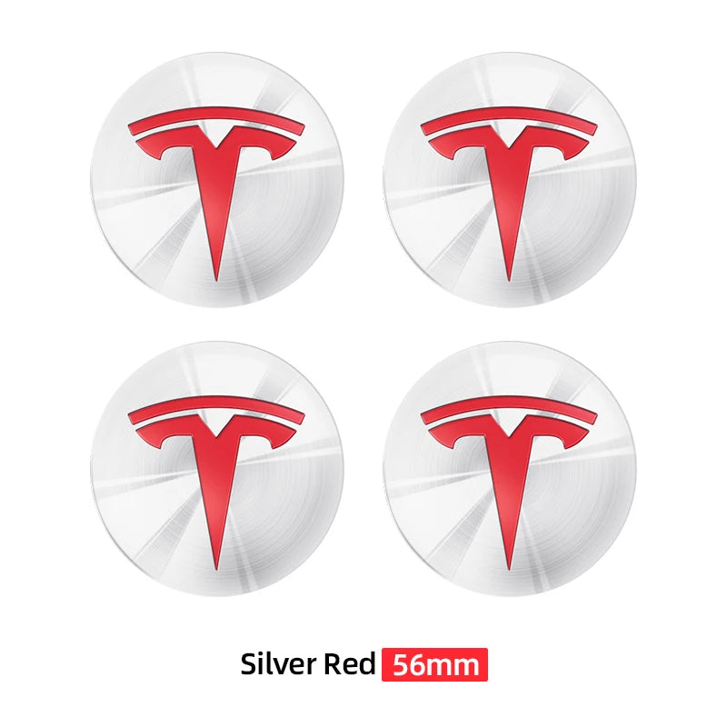 Premium Tesla Wheel Emblem Stickers™