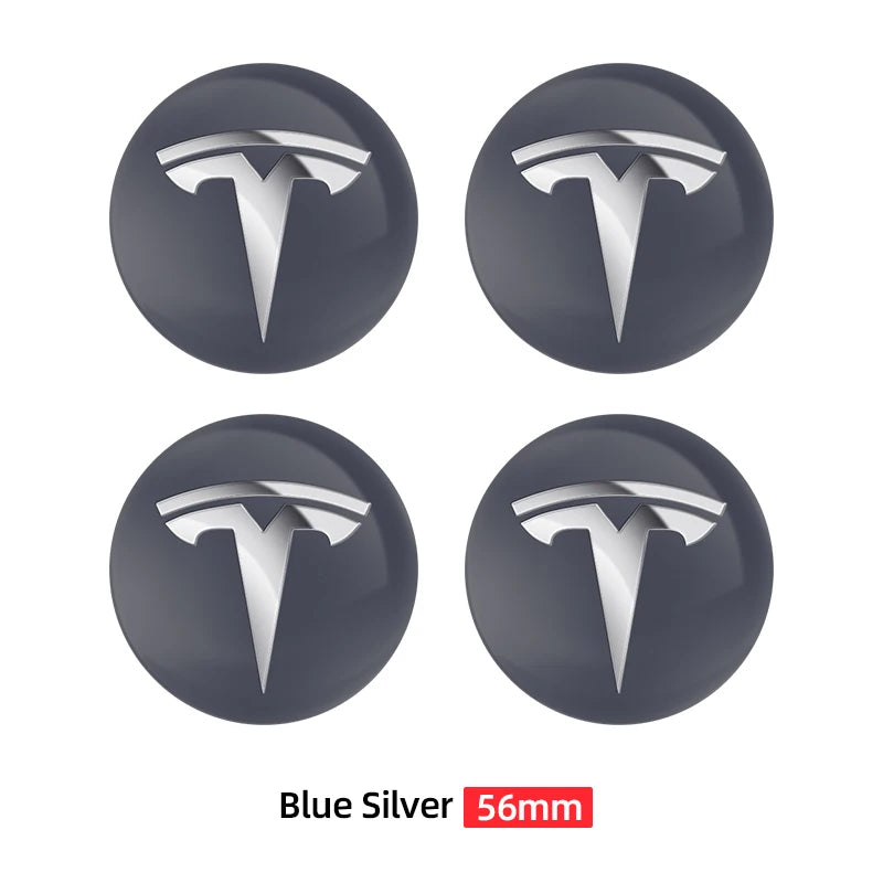 Premium Tesla Wheel Emblem Stickers™