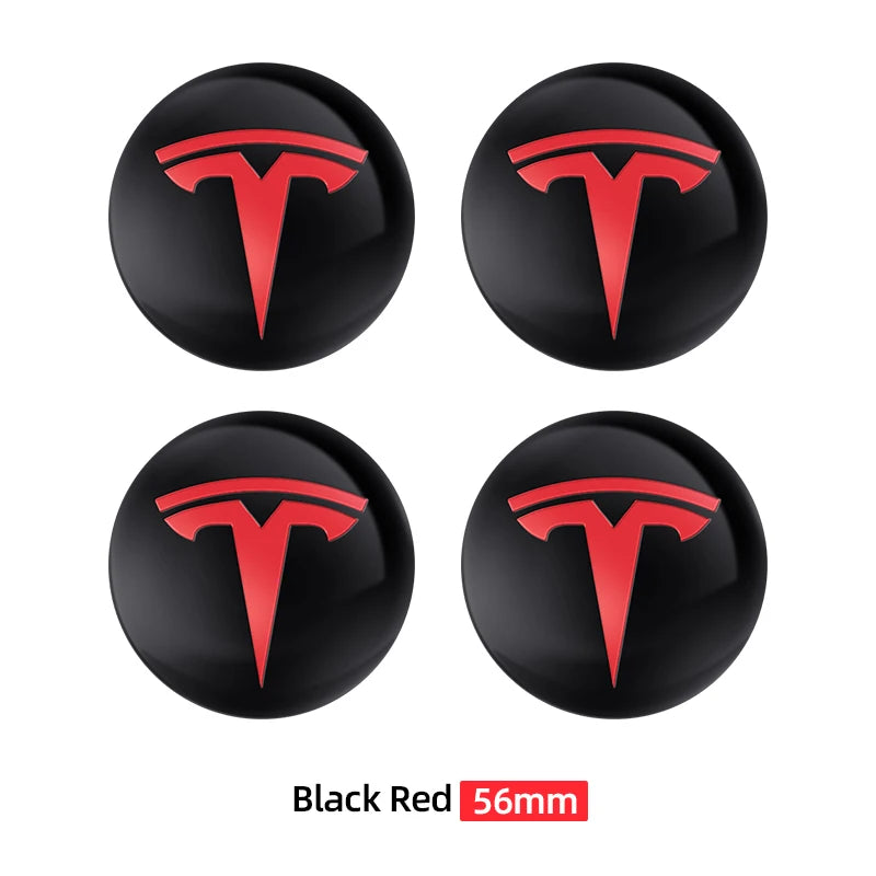 Premium Tesla Wheel Emblem Stickers™