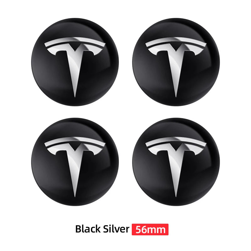 Premium Tesla Wheel Emblem Stickers™
