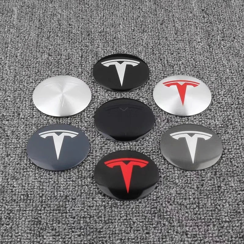 Premium Tesla Wheel Emblem Stickers™