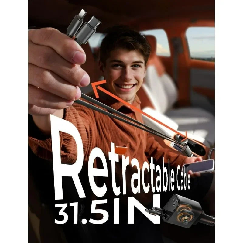 Ultimate Retractable Car Charger™